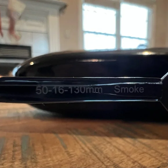 Carmen Marc Valvo Black Eyeglasses with Gunmetal Accents Like New - Picture 6 of 7